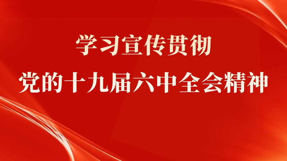 主题党课：学习宣传贯彻党的十九届六中全会精神